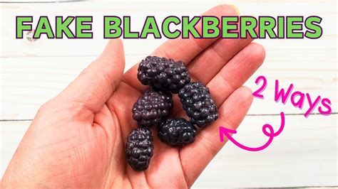 are there fake blackberries